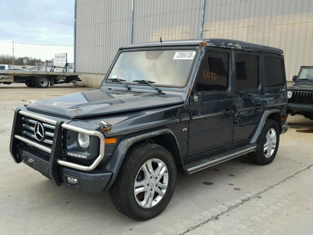 WDCYC3HF0FX241085 - 2015 MERCEDES-BENZ G 550 GRAY photo 2