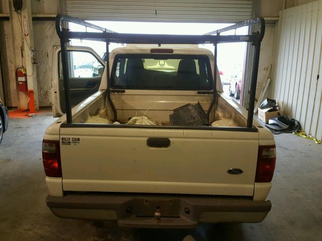 1FTYR14U84PA76381 - 2004 FORD RANGER SUP WHITE photo 6