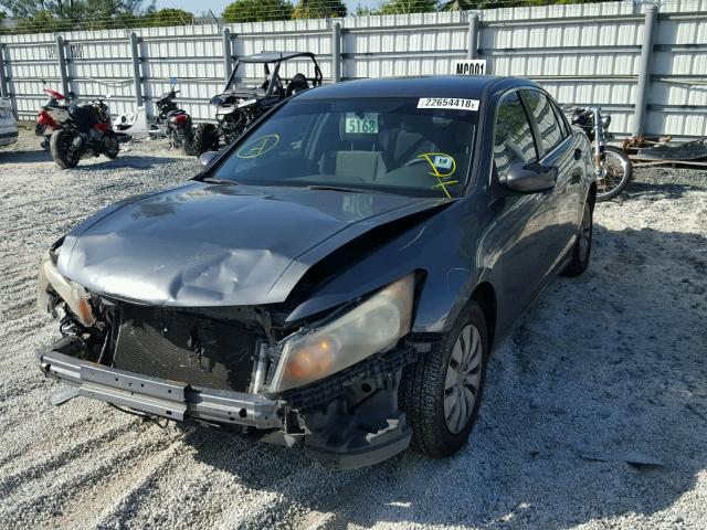 1HGCP26308A166628 - 2008 HONDA ACCORD LX GRAY photo 2