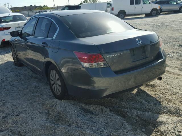 1HGCP26308A166628 - 2008 HONDA ACCORD LX GRAY photo 3