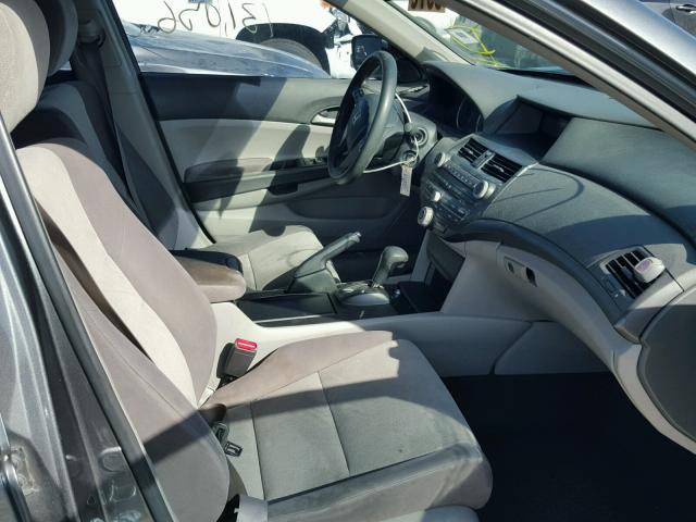 1HGCP26308A166628 - 2008 HONDA ACCORD LX GRAY photo 5