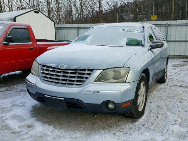 2C8GF68494R343469 - 2004 CHRYSLER PACIFICA BLUE photo 2