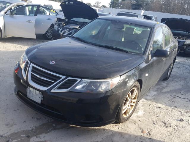 YS3FA4CY9B1311268 - 2011 SAAB 9-3 2.0T BLACK photo 2