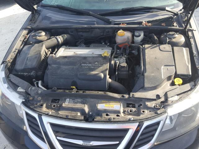 YS3FA4CY9B1311268 - 2011 SAAB 9-3 2.0T BLACK photo 7