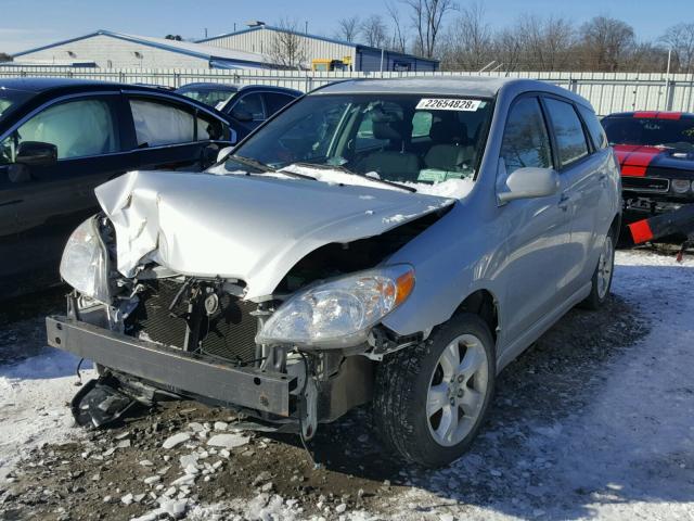 2T1KR32E58C706701 - 2008 TOYOTA COROLLA MA SILVER photo 2