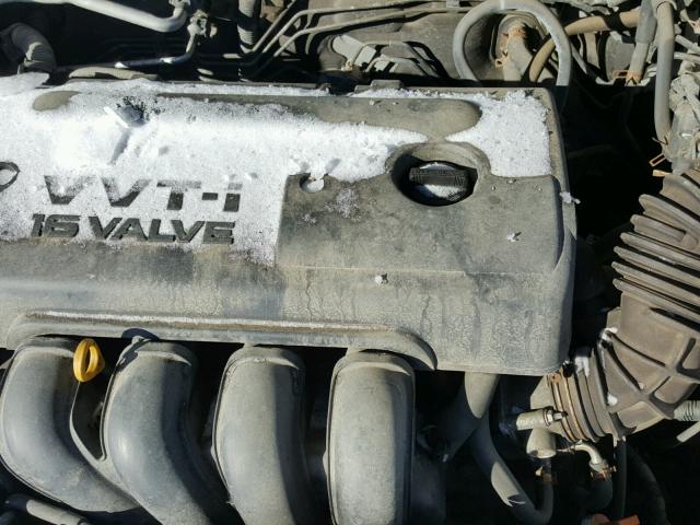 2T1KR32E58C706701 - 2008 TOYOTA COROLLA MA SILVER photo 7