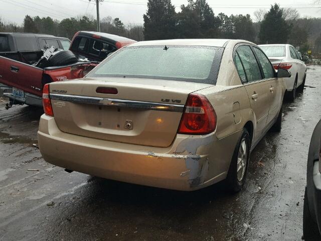 1G1ZT52814F143744 - 2004 CHEVROLET MALIBU LS GOLD photo 4