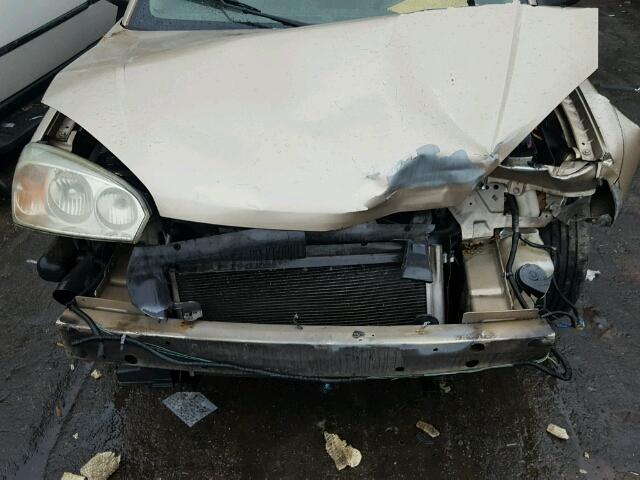 1G1ZT52814F143744 - 2004 CHEVROLET MALIBU LS GOLD photo 7