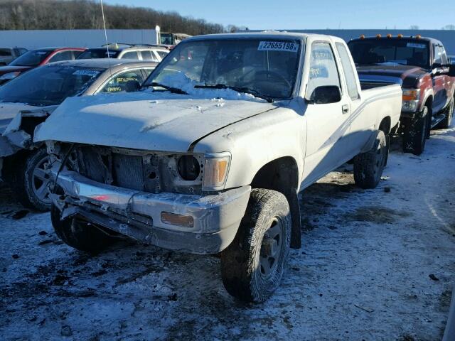 JT4VN13D9P5103734 - 1993 TOYOTA PICKUP 1/2 WHITE photo 2