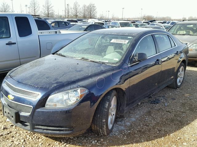 1G1ZB5E1XBF204636 - 2011 CHEVROLET MALIBU LS ლურჯი ფოტო 2
