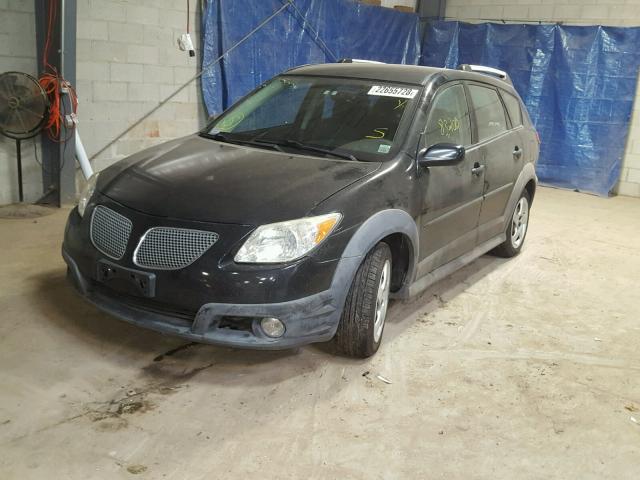 5Y2SL63865Z481041 - 2005 PONTIAC VIBE BLACK photo 2