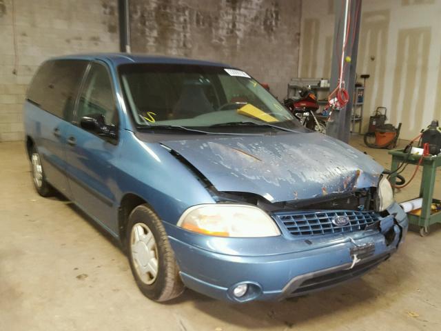 2FMZA50463BA39758 - 2003 FORD WINDSTAR W BLUE photo 1