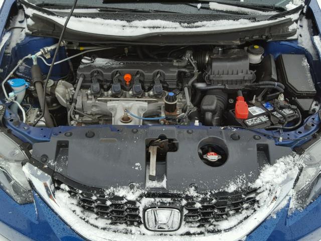19XFB2F81FE027026 - 2015 HONDA CIVIC EX ლურჯი ფოტო 7