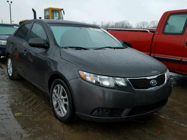 KNAFU4A2XB5386001 - 2011 KIA FORTE EX BROWN photo 1