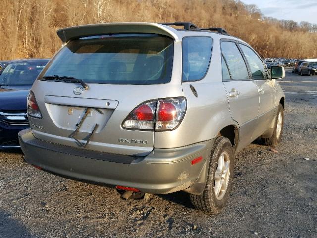 JTJHF10U520249906 - 2002 LEXUS RX 300 GRAY photo 4