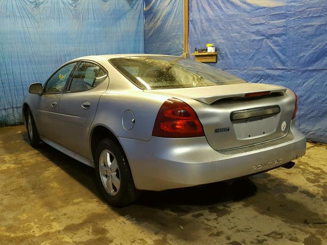 2G2WP552981160427 - 2008 PONTIAC GRAND PRIX SILVER photo 3