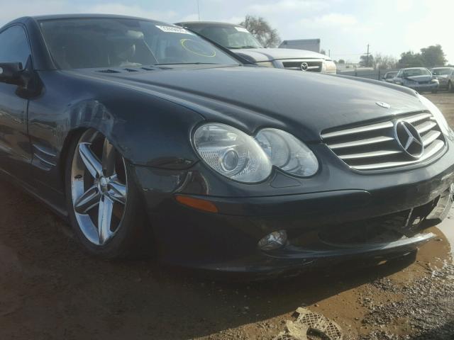 WDBSK75F65F098835 - 2005 MERCEDES-BENZ SL 500 BLUE photo 9