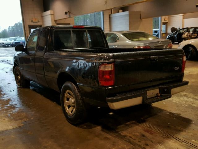 1FTYR14U24PA43814 - 2004 FORD RANGER SUP BLACK photo 3