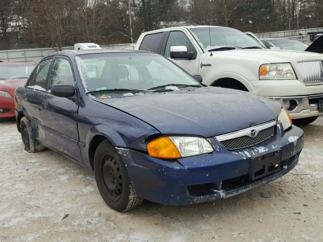 JM1BJ222XY0264922 - 2000 MAZDA PROTEGE DX BLUE photo 1