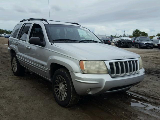 1J4GX58NX4C176382 - 2004 JEEP GRAND CHER GRAY photo 1