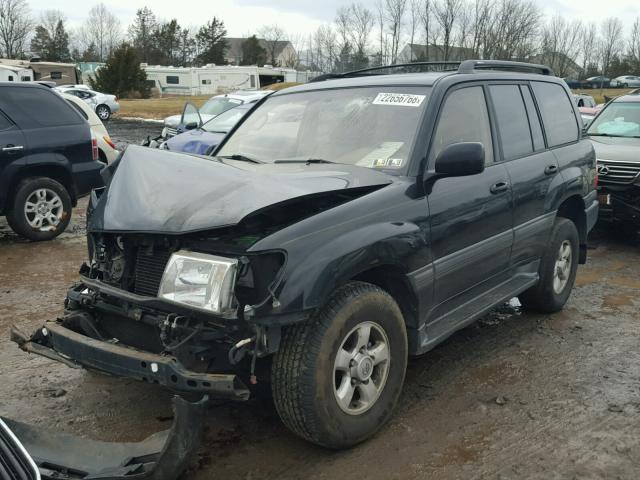 JT3HT05J1Y0121891 - 2000 TOYOTA LAND CRUIS BLACK photo 2