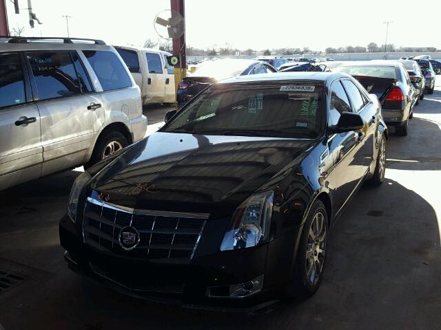 1G6DP57V680114093 - 2008 CADILLAC CTS HI FEA BLACK photo 2