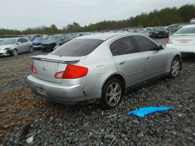 JNKCV51F94M716679 - 2004 INFINITI G35 SILVER photo 4