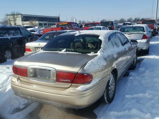 1G4HR54K85U196153 - 2005 BUICK LESABRE LI TAN photo 4