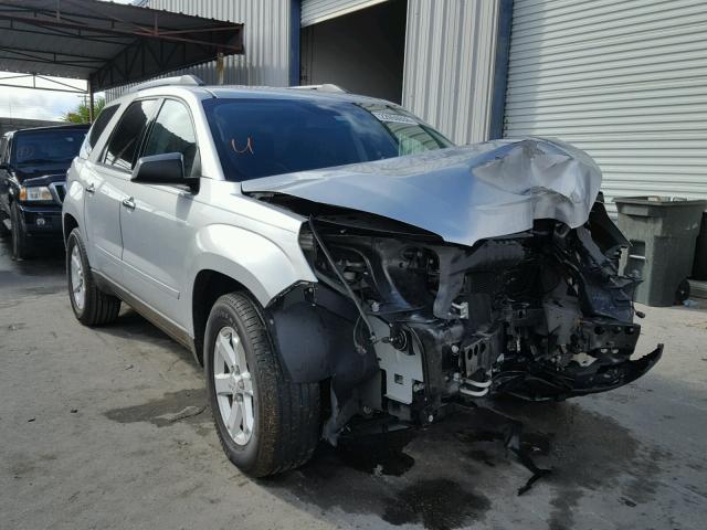 1GKKRPKD5DJ235358 - 2013 GMC ACADIA SLE SILVER photo 1