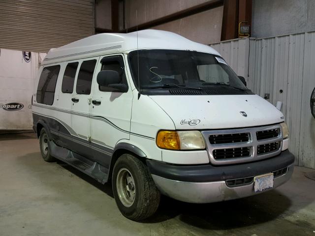 2B6HB11Y6YK113117 - 2000 DODGE RAM VAN B1 WHITE photo 1