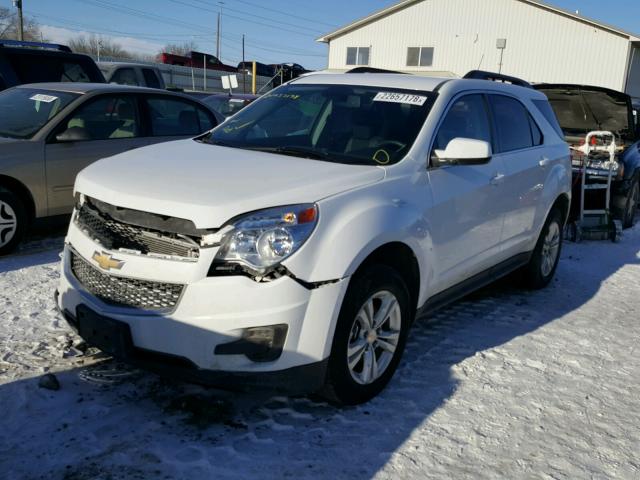 2GNALDEC3B1336939 - 2011 CHEVROLET EQUINOX LT WHITE photo 2