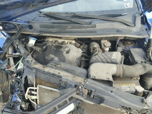 KNDJE723X87540576 - 2008 KIA SPORTAGE E BLUE photo 7