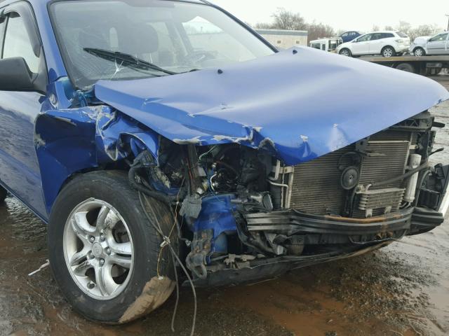 KNDJE723X87540576 - 2008 KIA SPORTAGE E BLUE photo 9