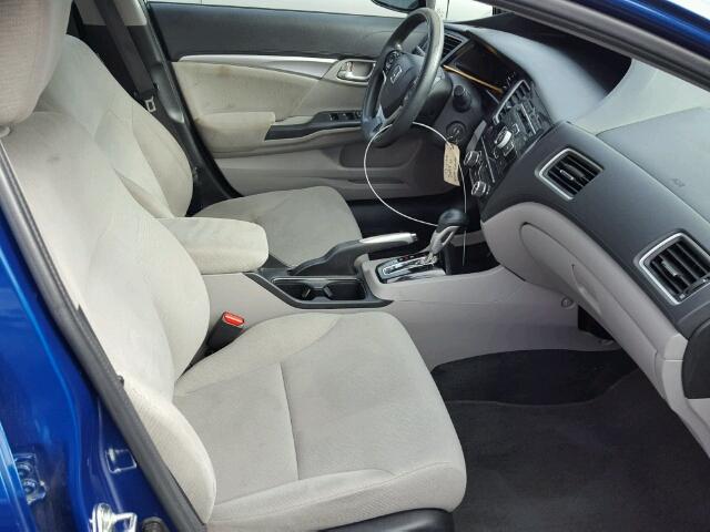 19XFB2F82DE241214 - 2013 HONDA CIVIC EX ლურჯი ფოტო 5