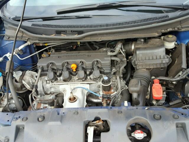 19XFB2F82DE241214 - 2013 HONDA CIVIC EX ლურჯი ფოტო 7