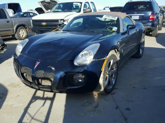 1G2MG35X47Y118606 - 2007 PONTIAC SOLSTICE G BLUE photo 2