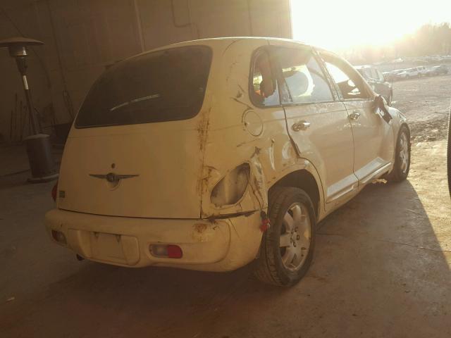 3C4FY58B34T336031 - 2004 CHRYSLER PT CRUISER CREAM photo 4