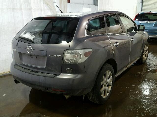 JM3ER29L770161452 - 2007 MAZDA CX-7 GRAY photo 4