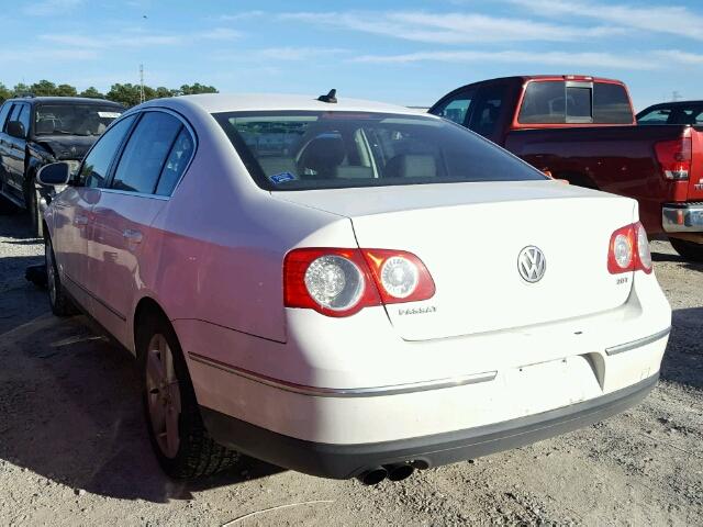 WVWAK73C07P163925 - 2007 VOLKSWAGEN PASSAT 2.0 WHITE photo 3