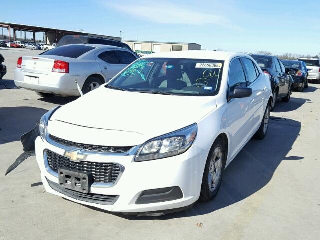 1G11B5SA4GF166345 - 2016 CHEVROLET MALIBU LIM WHITE photo 2