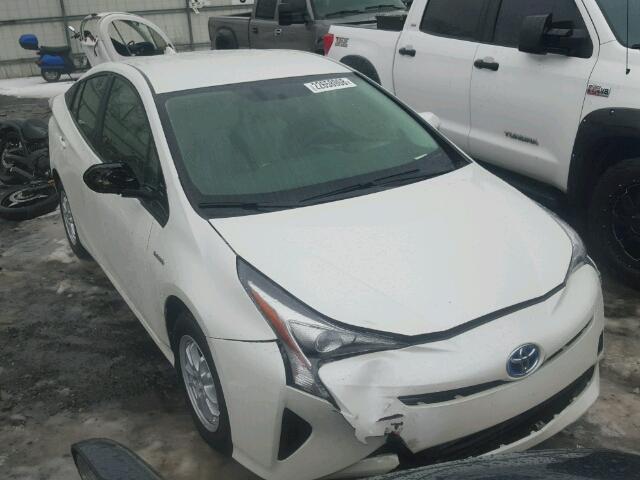 JTDKARFU8G3517141 - 2016 TOYOTA PRIUS WHITE photo 1