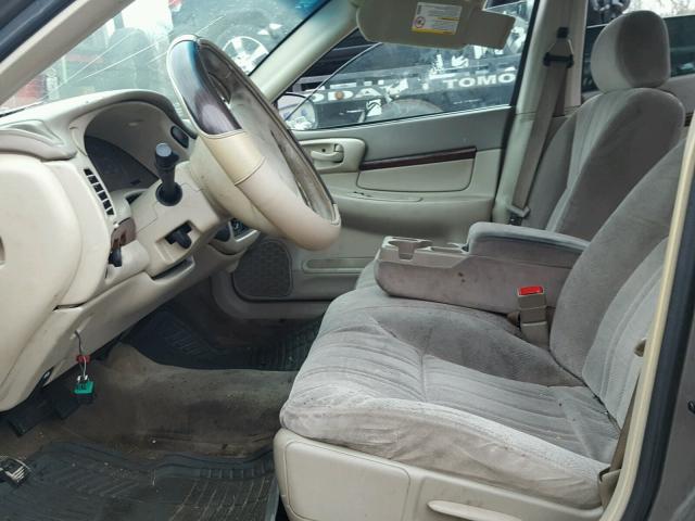 2G1WF52E929348265 - 2002 CHEVROLET IMPALA 棕色 照片 5