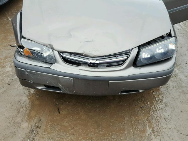 2G1WF52E929348265 - 2002 CHEVROLET IMPALA 棕色 照片 7