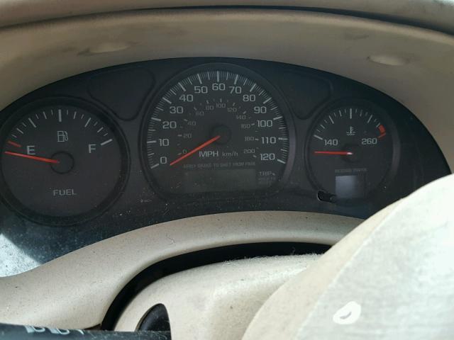 2G1WF52E929348265 - 2002 CHEVROLET IMPALA 棕色 照片 8