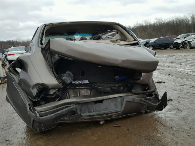 2G1WF52E929348265 - 2002 CHEVROLET IMPALA BROWN photo 9