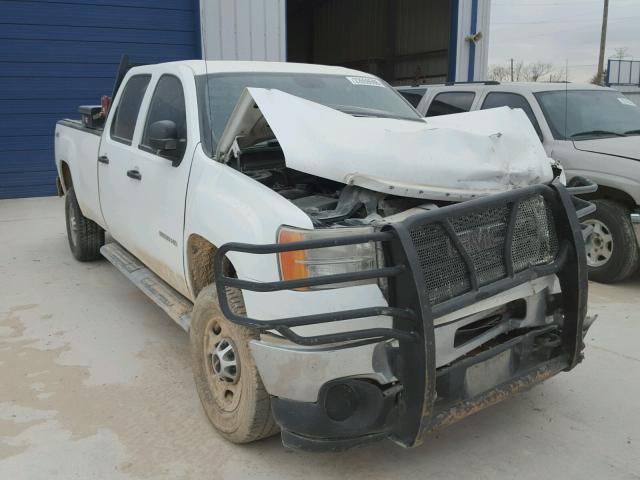 1GT11ZCG6DF121200 - 2013 GMC SIERRA C25 WHITE photo 1