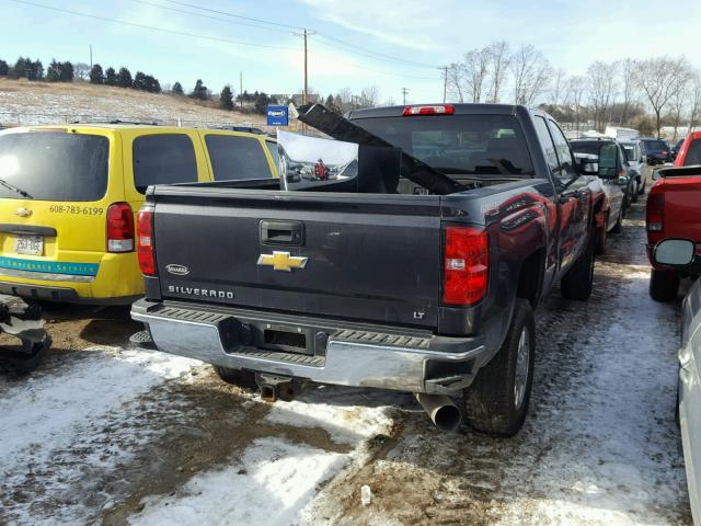 1GC2KVE86FZ110148 - 2015 CHEVROLET SILVERADO BLACK photo 4