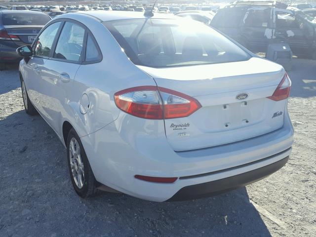 3FADP4BJ9EM151259 - 2014 FORD FIESTA SE WHITE photo 3