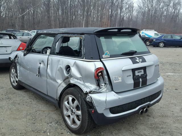 WMWMF73519TW81147 - 2009 MINI COOPER S SILVER photo 3