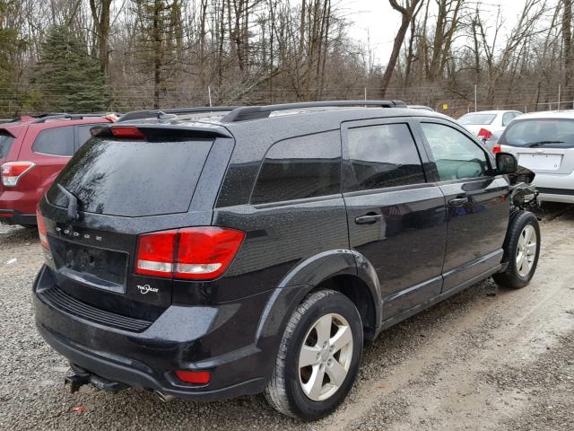 3C4PDDBG0CT191222 - 2012 DODGE JOURNEY SX BLACK photo 4